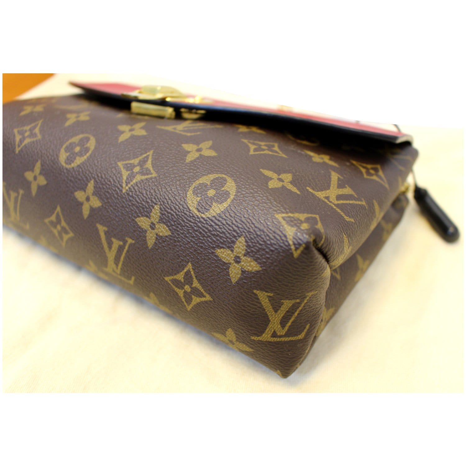 LOUIS VUITTON Saint Placide Monogram Canvas Shoulder Crossbody Bag-US