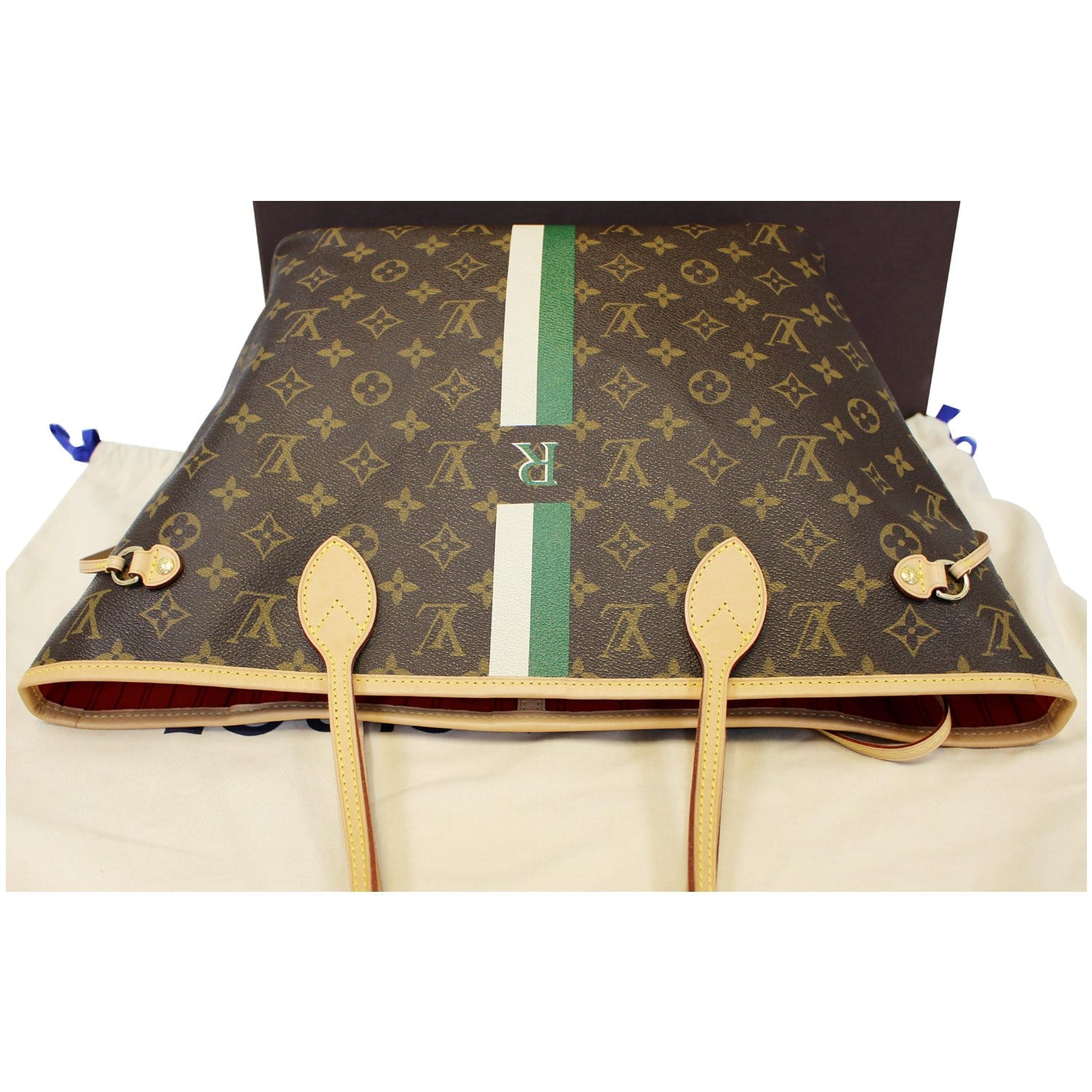 Louis Vuitton Neverfull MM Mon Monogram Canvas Tote Bag