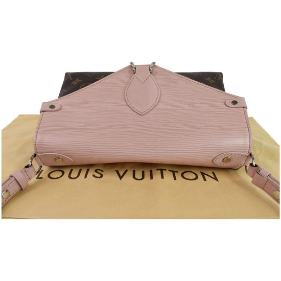 Louis Vuitton Saint Michel Monogram Rose Ballerine Epi Leather ○ Labellov ○  Buy and Sell Authentic Luxury