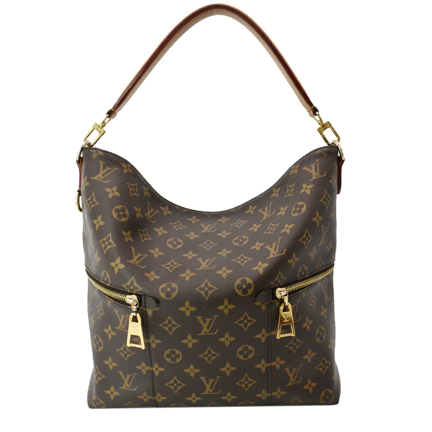 LOUIS VUITTON MELIE MONOGRAM CANVAS HOBO  Louis vuitton, Monogram canvas,  Vuitton