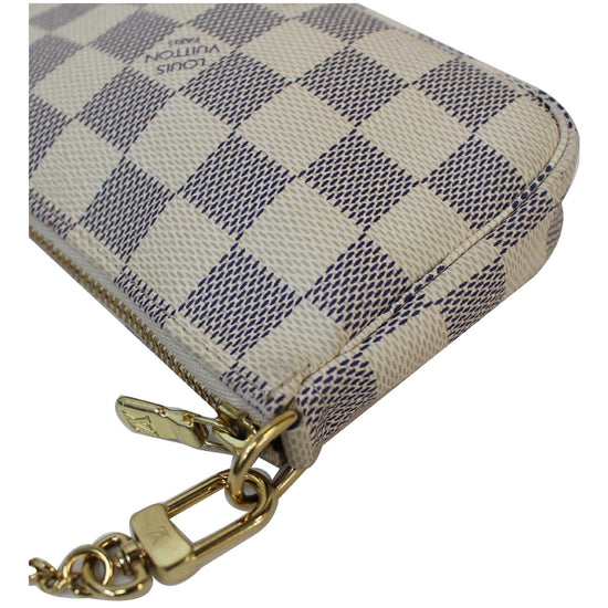 Louis Vuitton Damier Azur Mini Pochette Accessories (SHG-eG9Mdv