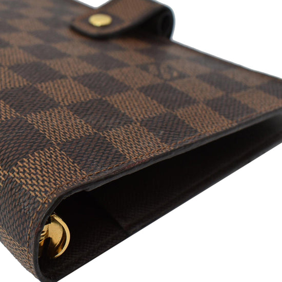 Louis Vuitton Damier Ebene Agenda Organizer 575767