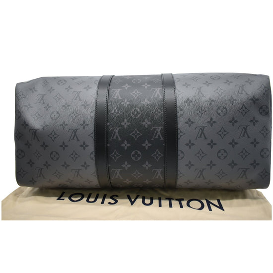 Louis Vuitton Keepall Bandoulière 50 Black autres Cuirs