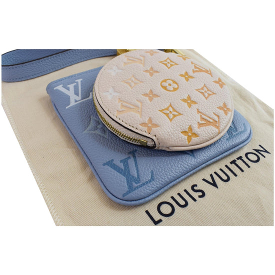 Like New) Louis Vuitton Giant Monogram Empreinte By The Pool Trio