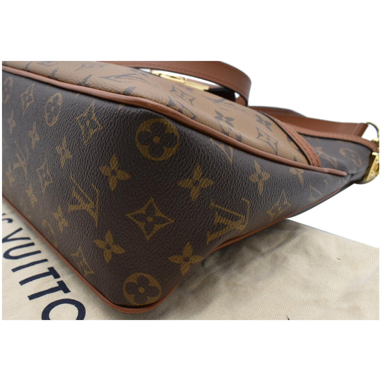 LOUIS VUITTON Dauphine PM Monogram Reverse Canvas Backpack Brown