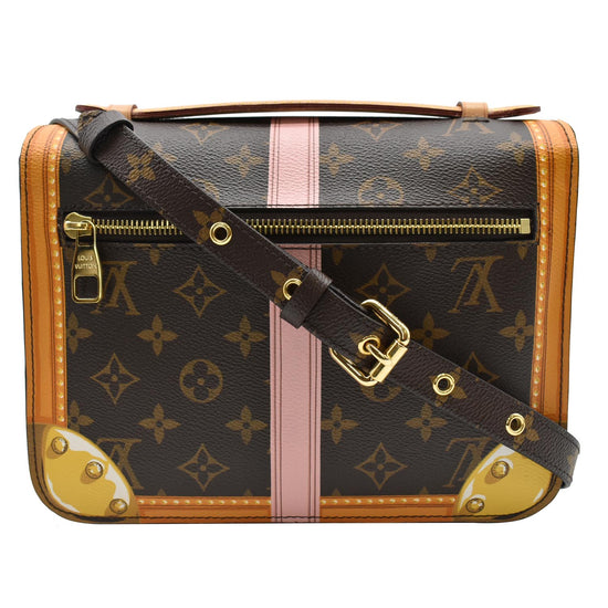 Brown Louis Vuitton Monogram Summer Trunks Pochette Crossbody Bag –  Designer Revival