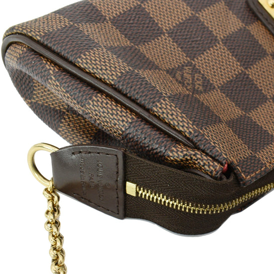 Louis Vuitton // Brown Damier Ebene Eva Crossbody Bag – VSP