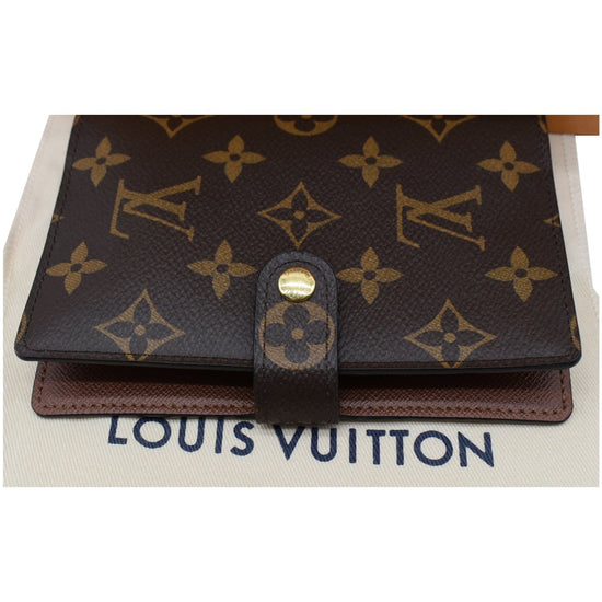 Louis Vuitton, Damier Brown PM Agenda Small With Planner Paper