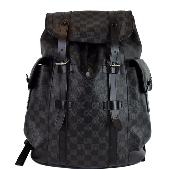 Louis Vuitton Christopher Backpack Damier Graphite PM - ShopStyle