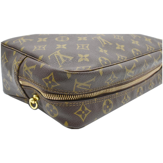 Louis Vuitton Brown Monogram Trousse Wapity Cloth ref.831515