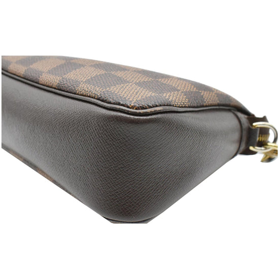 LOUIS VUITTON Damier Ebene Trousse Make Up Bag Pochette 1240180