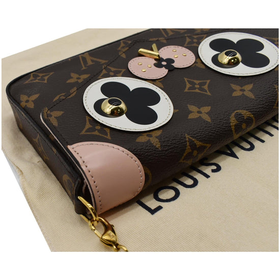 Louis Vuitton Monogram Pink Dog Pochette Felicie Crossbody Leather