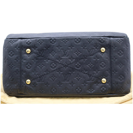 Louis Vuitton Artsy MM in Black Monogram Empreinte Leather — ShopThing