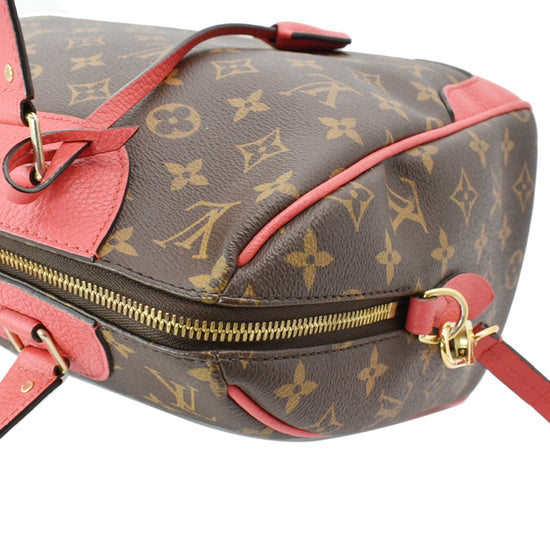 LOUIS VUITTON Retiro NM Monogram Canvas 2Way Shoulder Bag Red