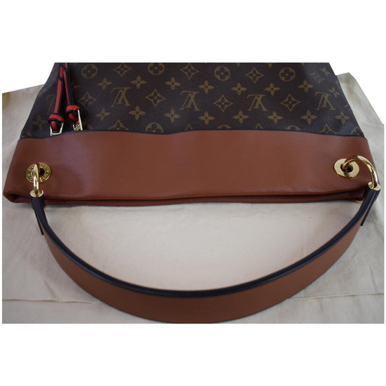 Louis Vuitton Tuileries Hobo Monogram Canvas with Leather - ShopStyle