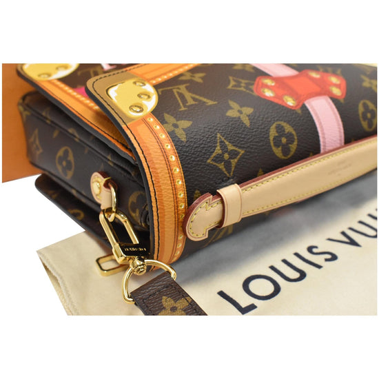 LOUIS VUITTON Monogram Summer Trunks Pochette Metis 1229191