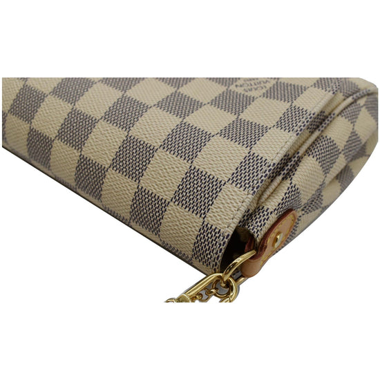 Louis Vuitton Favorite Damier Azur MM White/Blue