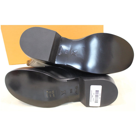 LOUIS VUITTON Metropolis Flat Ranger Black. Size 35.5