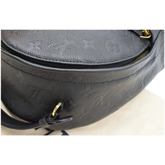 Authentic Louis Vuitton Black Empreinte Monogram Leather Sorbonne Back –  Paris Station Shop