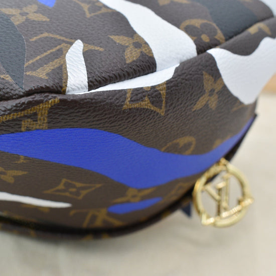 Louis Vuitton LVXLOL Bumbag Monogram Blue/Silver in Coated Canvas/Cowhide  Leather with Gold-tone - US