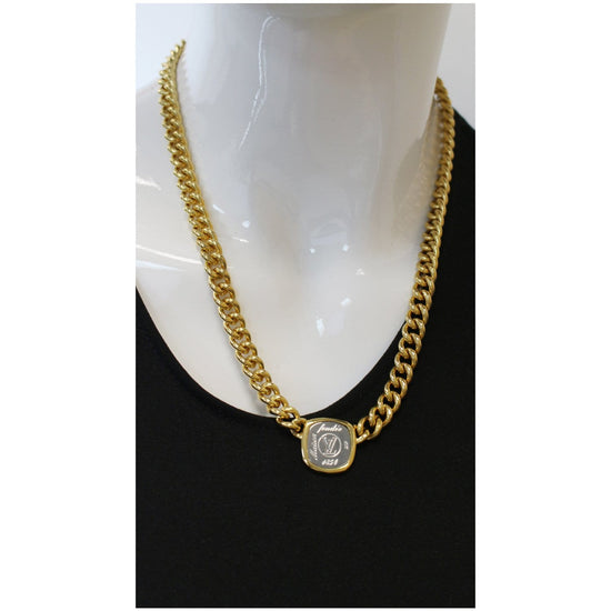 Long necklace Louis Vuitton Gold in Other - 22643214