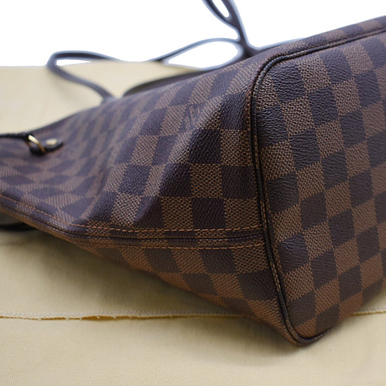 Louis Vuitton Damier Ebene Braided Neverfull MM w/ Pouch & Strap - Brown  Totes, Handbags - LOU757166