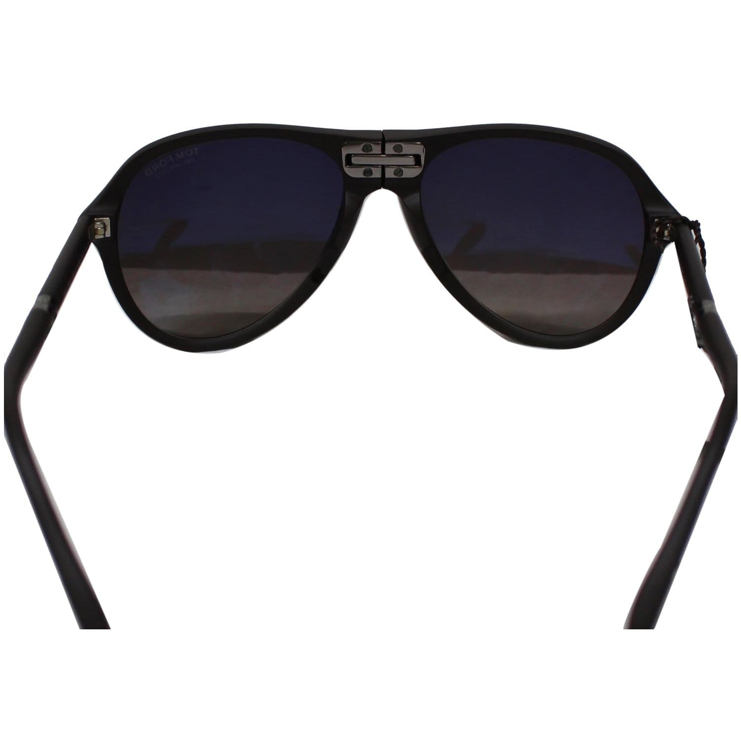 TOM FORD FT0381 60B 59 Dalton Folding Sunglasses Smoke Gradient Polari