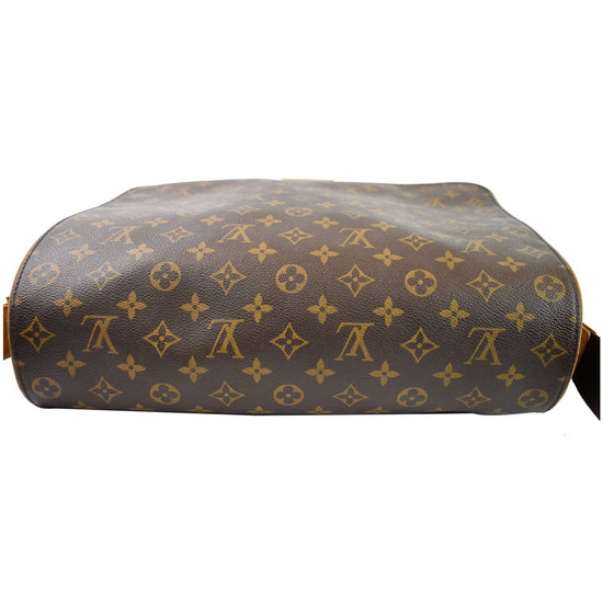 Louis+Vuitton+Abbesses+Messenger+Bag+Brown+Canvas for sale online