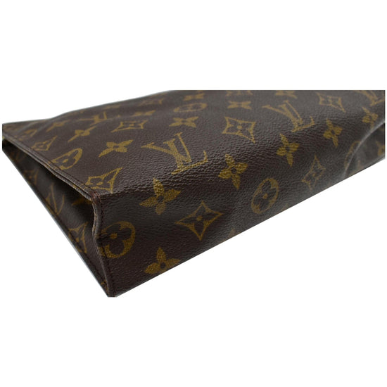 LOUIS VUITTON Toiletry 26 Monogram Canvas Cosmetic Pouch Brown