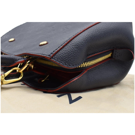 Louis Vuitton Montaigne BB Monogram Empreinte Navy GHW