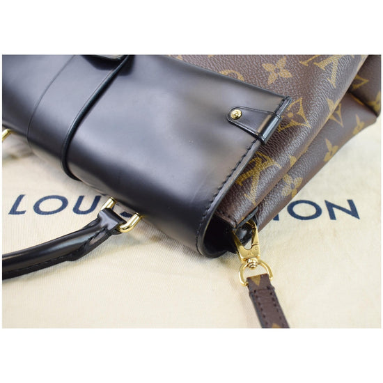 Louis Vuitton Monogram Canvas and Leather One Handle Flap MM Bag Louis  Vuitton