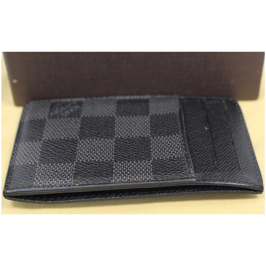 LOUIS VUITTON Damier Graphite Card Holder - More Than You Can Imagine