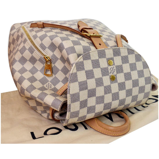 Sperone leather backpack Louis Vuitton White in Leather - 20706328