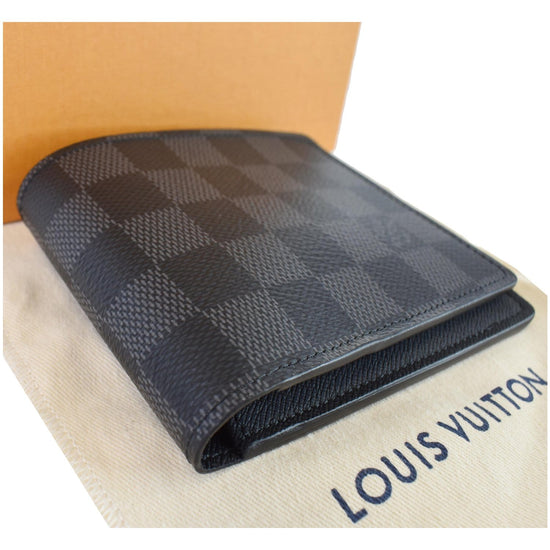 Louis Vuitton Multiple Wallet Damier Graphite Black/Red in Canvas - US