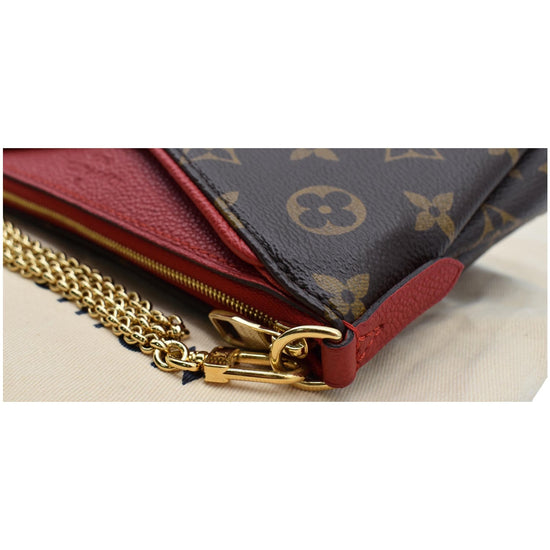 Louis Vuitton Monogram Pallas Clutch Crossbody – The Foxy Shopper