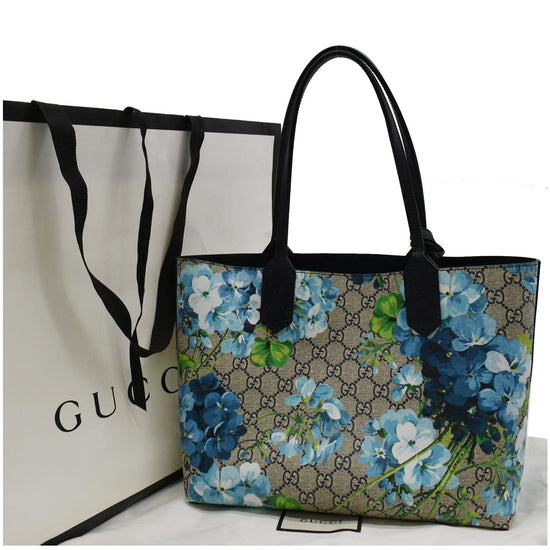 Gucci Reversible Tote Blooms GG Print Leather Medium at 1stDibs  gucci reversible  tote medium, gucci 368568, gg blooms reversible tote