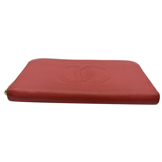 Timeless/classique leather wallet Chanel Red in Leather - 32120572