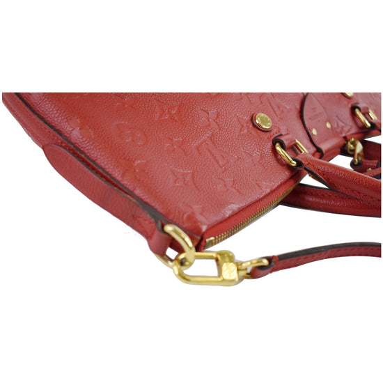 Louis Vuitton Red Monogram Empreinte Mazarine MM Bag – Bagaholic