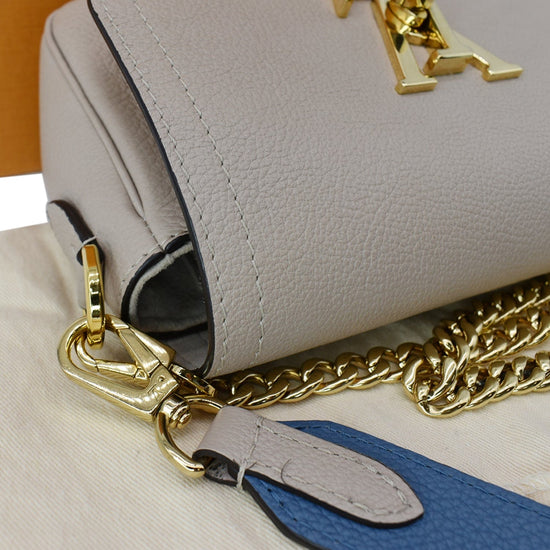 Louis Vuitton Lockme Tender Crossbody Bag Calfskin In Black/ White - Praise  To Heaven