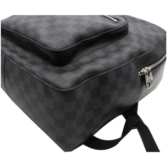 Louis Vuitton Josh Backpack Damier Graphite Black in Coated Canvas/Leather  with Silver-tone - GB