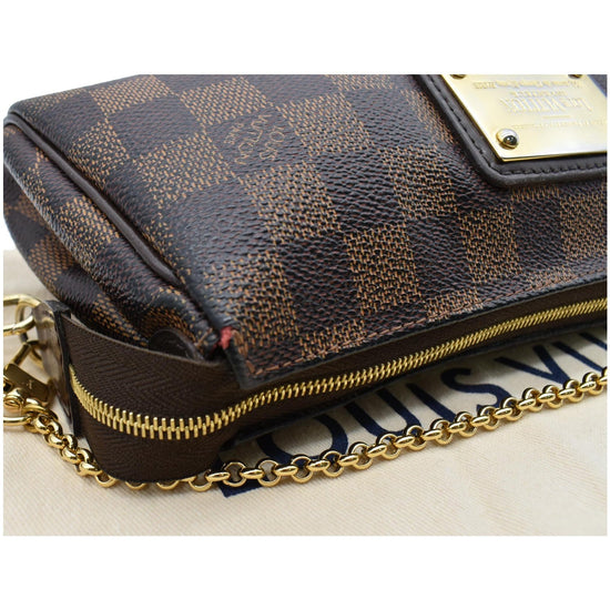 Louis Vuitton Damier Eva Brown Crossbody Bag - BOPF