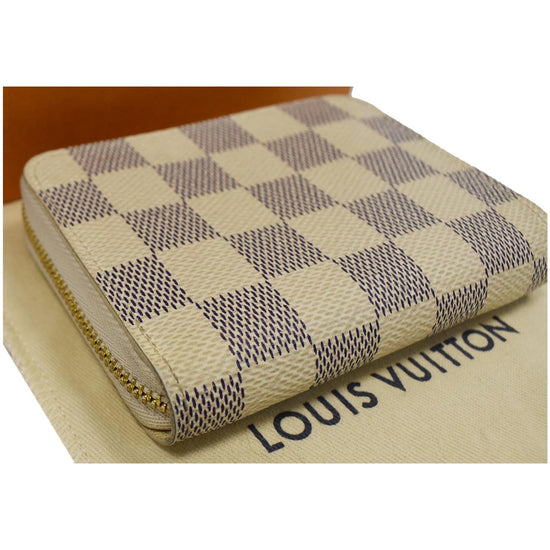 Louis Vuitton Womens Zippy Coin Purse Damier Azur – Luxe Collective