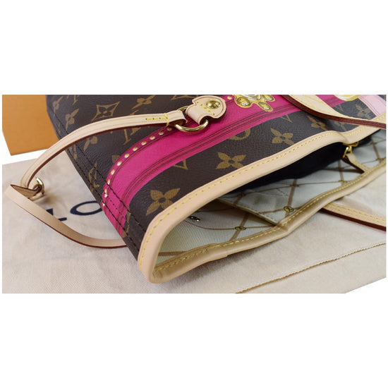 LOUIS VUITTON Tote Bag M41390 Neverfull MM Summer trunk Monogram canva –