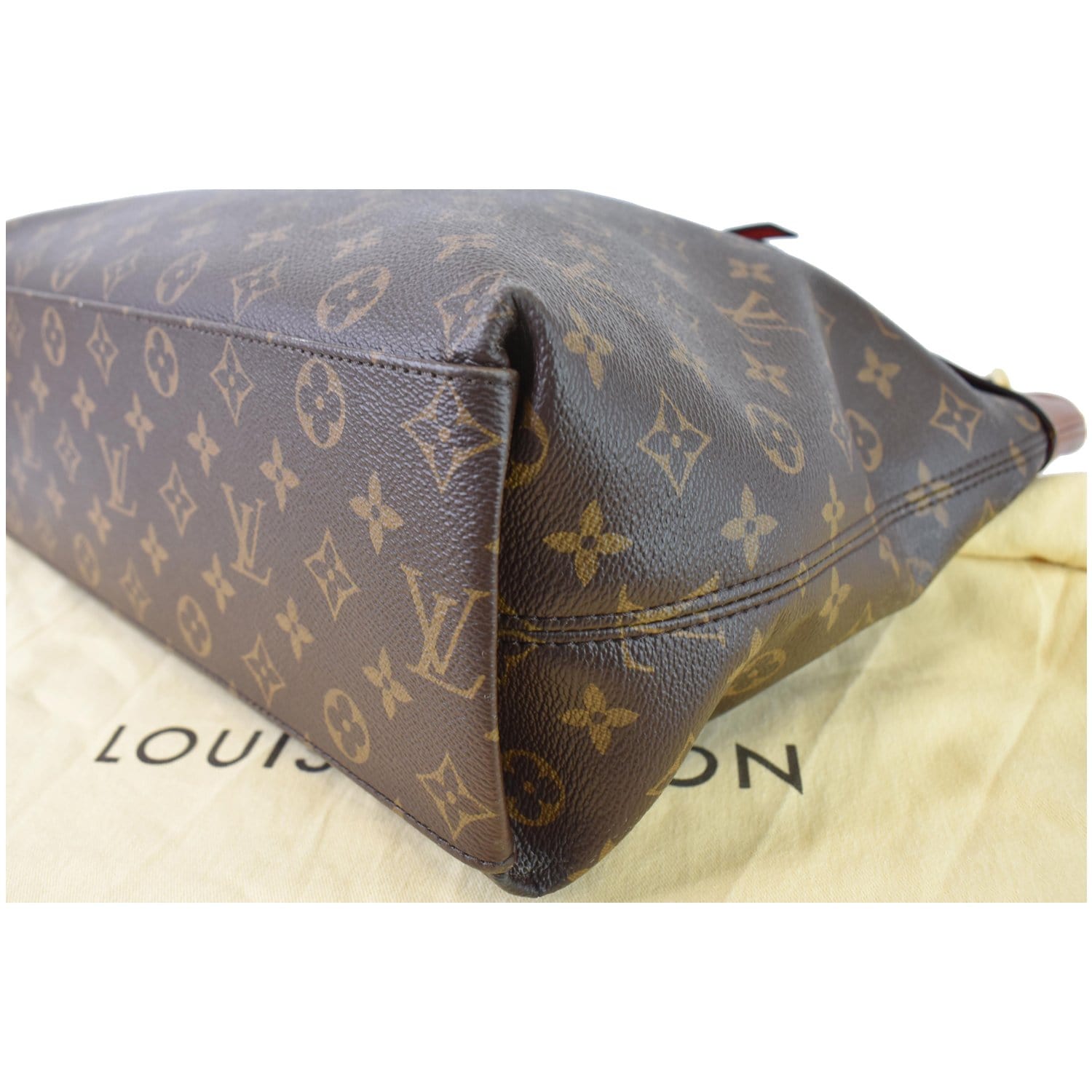 Louis Vuitton Tuileries Hobo Bag Brown Canvas Monogram  eBay