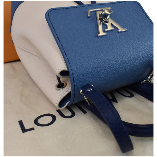 Louis Vuitton Lockme Backpack Limited Edition Pin Embellished Leather Mini  at 1stDibs