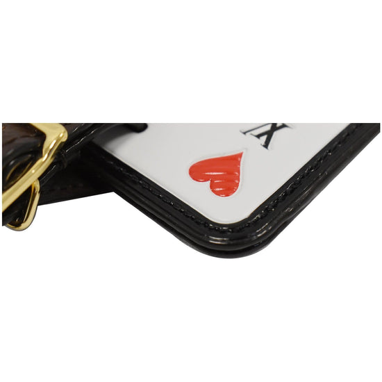 Louis Vuitton LV Card Luggage Tag Game On Monogram in Coated Canvas with  Gold-tone - US