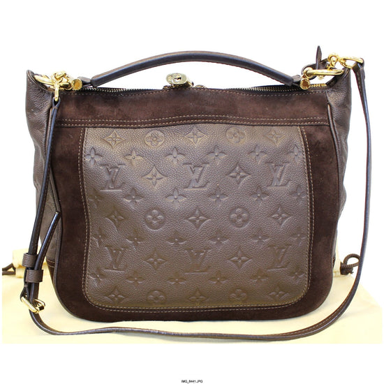 Louis Vuitton Vintage - Monogram Empreinte Audacieuse PM Bag - Dark Brown -  Leather and Suede Handbag - Luxury High Quality - Avvenice