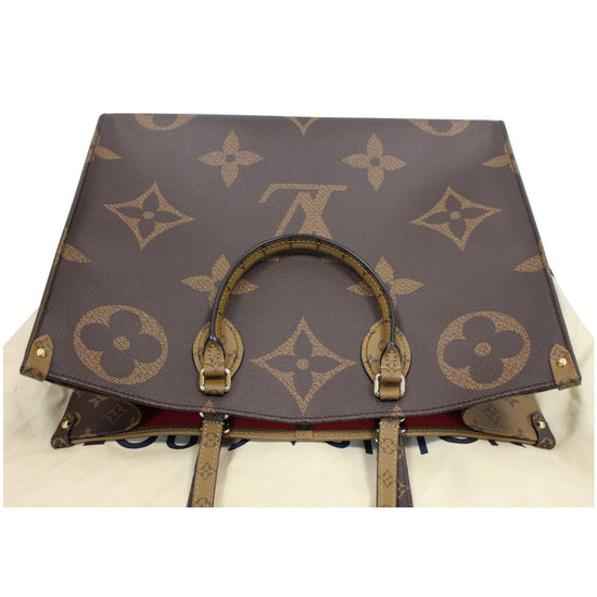 Louis Vuitton Bag Onthego Monogram Giant Reverse Brown (LAK039) - KDB Deals