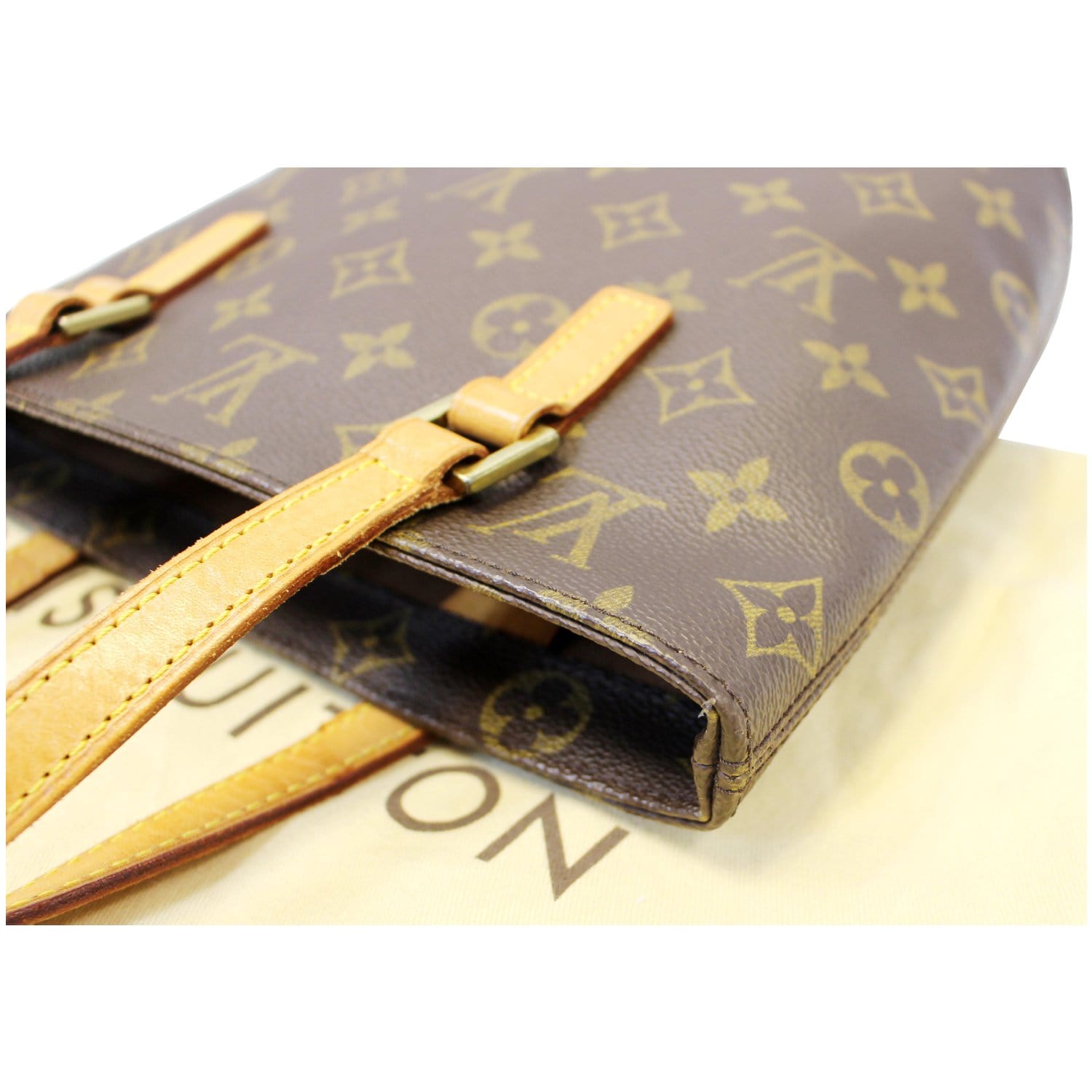 Sold at Auction: AUTHENTIC LOUIS VUITTON LUCO MONOGRAM CANVAS TOTE BAG