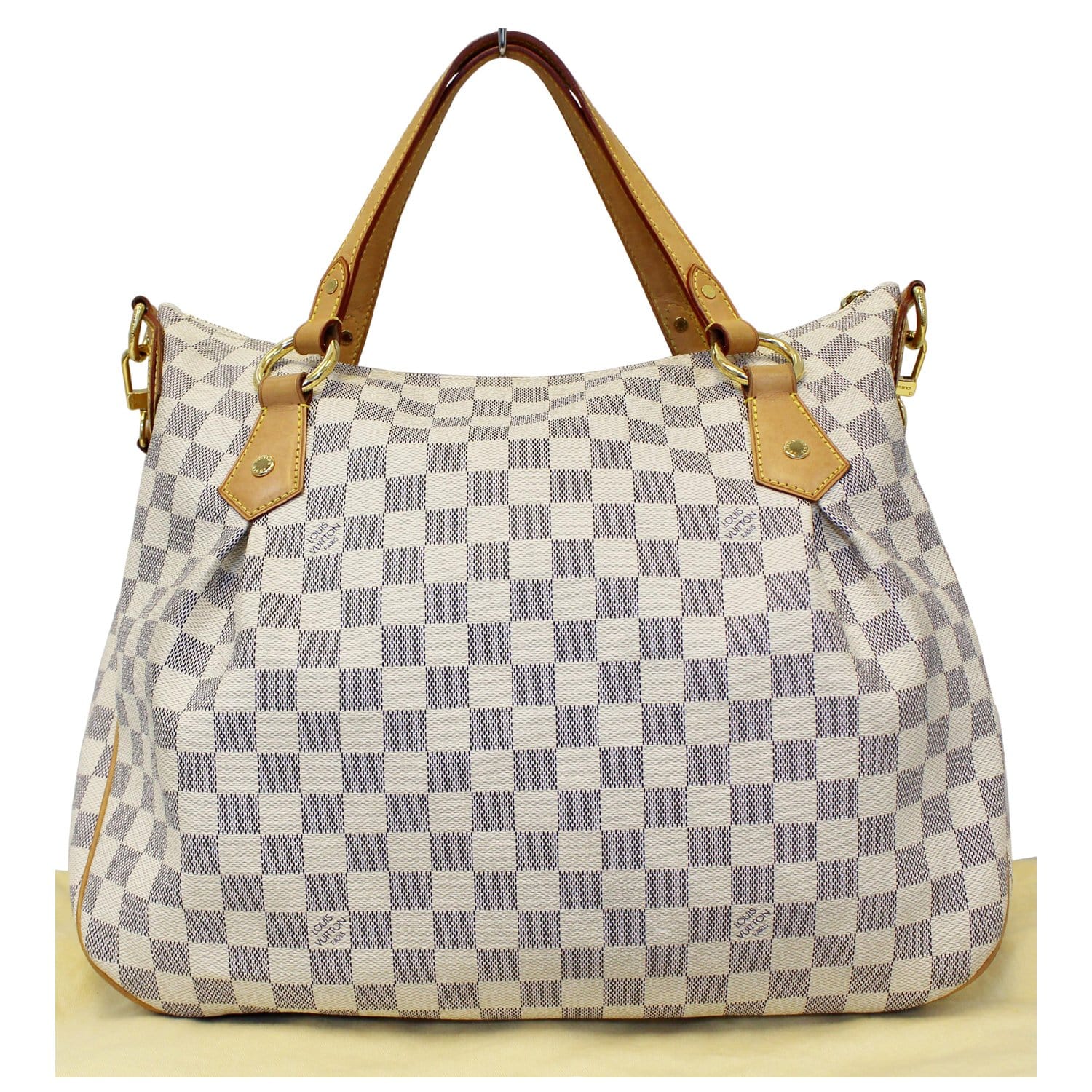 Louis Vuitton Damier Ebene Evora Satchel For Sale at 1stDibs